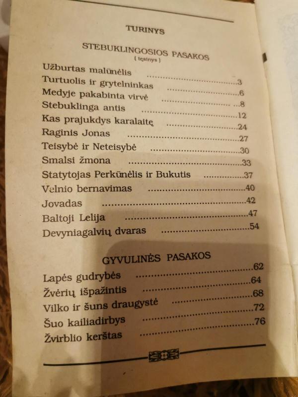 Lietuviškos pasakos(iš pasakos skrynios),1991 m - Autorių Kolektyvas, knyga 3
