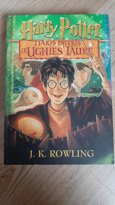 Haris poteris ir ugnies taurė - Rowling J. K., knyga 2