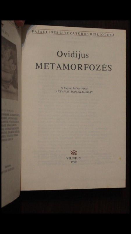 Metamorfozės - Autorių Kolektyvas, knyga 4