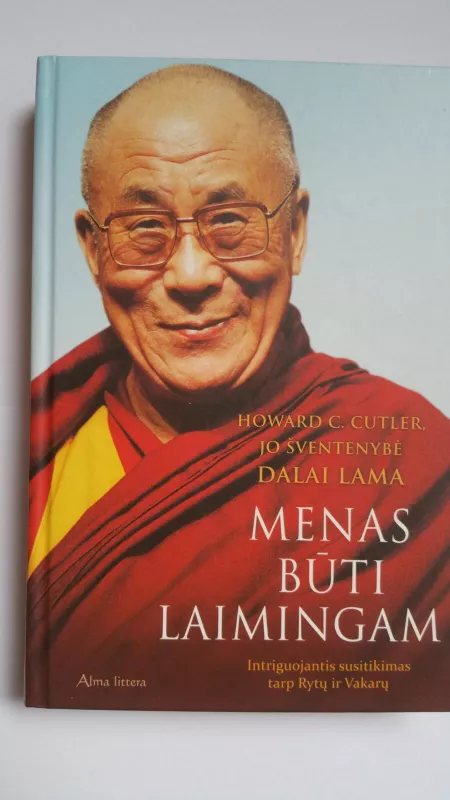 Menas būti laimingam - Lama Dalai, knyga
