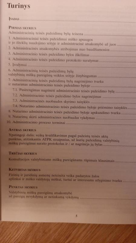 Administracinė atsakomybė už pažeidimus miškų apsaugos ir išteklių naudojimo srityje - Albertas Kučinskas, knyga 3