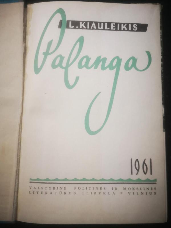 Palanga - Leonas Kiauleikis, knyga 4