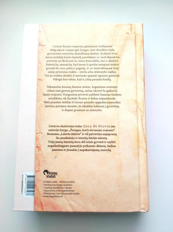 Laisvės dukros - Luca Di Fulvio, knyga 3