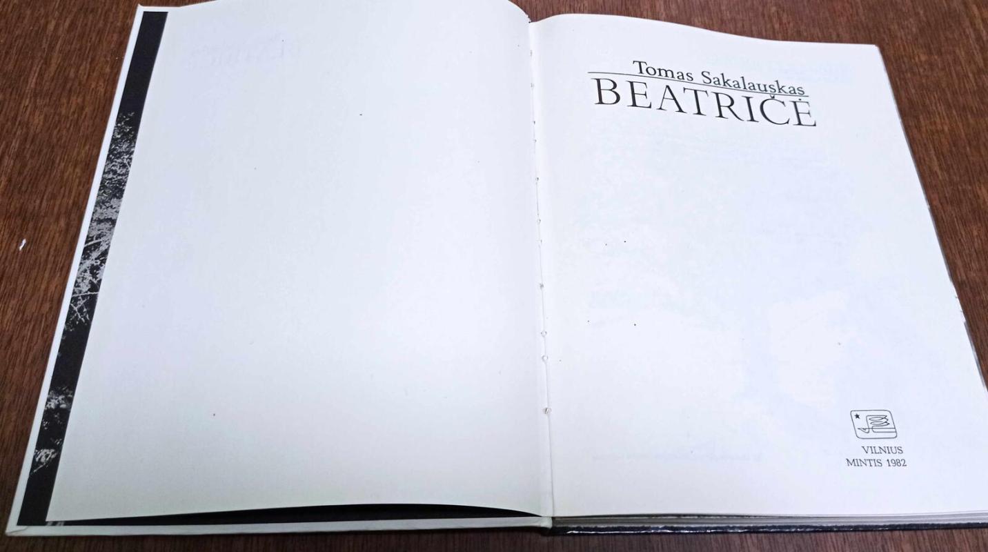 Beatričė - Tomas Sakalauskas, knyga 3