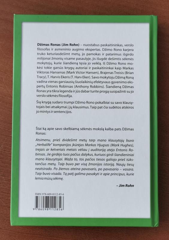 Vitaminai protui - Jim Rohn, knyga 2