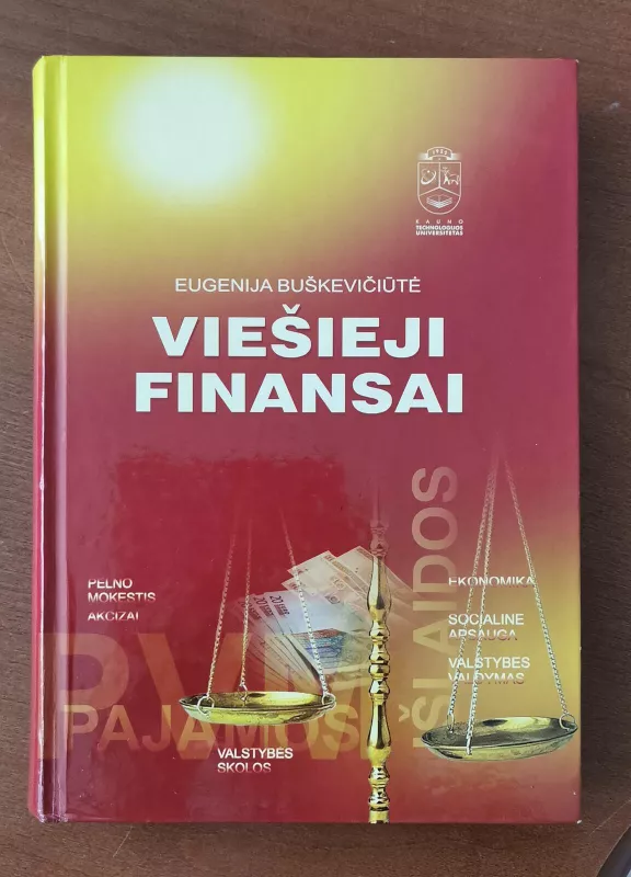 Viešieji finansai - Eugenija Buškevičiūtė, knyga 3