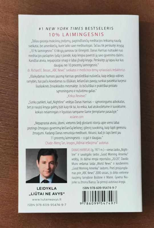 10 % laimingesnis - Dan Harris, knyga 2