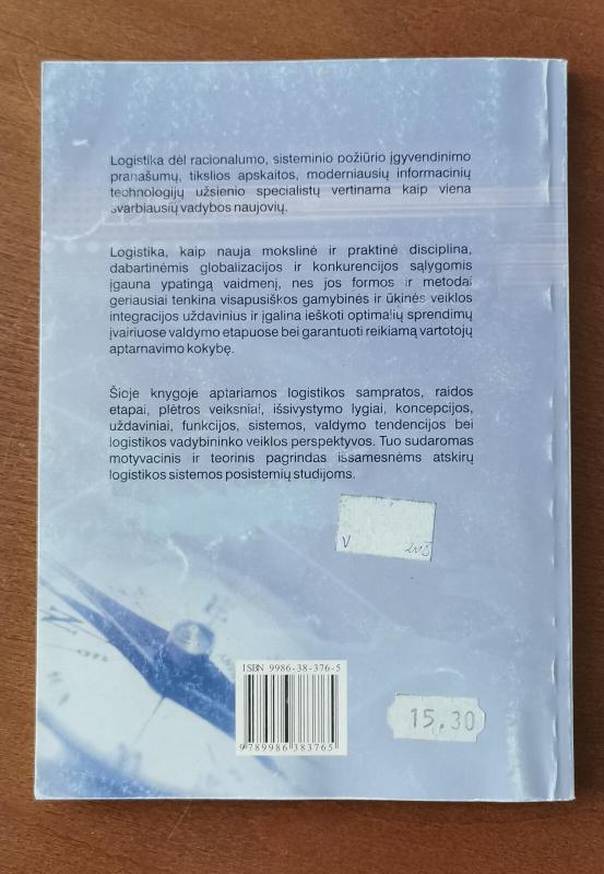 Logistika: bendrieji pagrindai - Algirdas Garalis, knyga 2