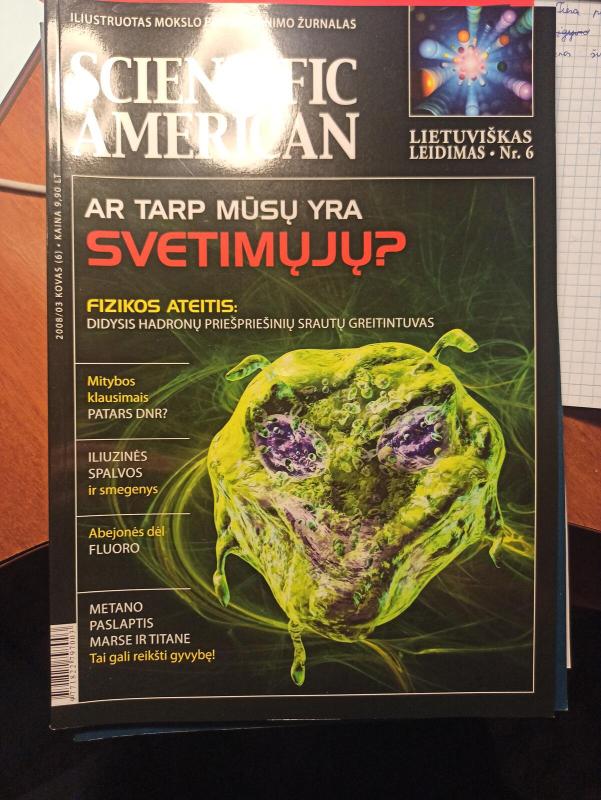 Scientific American, 2008 m., Nr. 6 - Autorių Kolektyvas, knyga