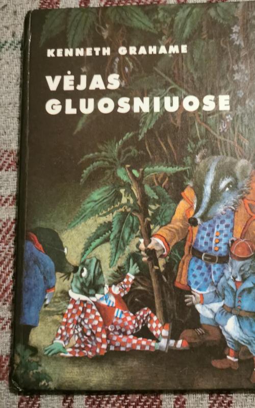 Vejas gluosniuose - Kenneth Grahame, knyga