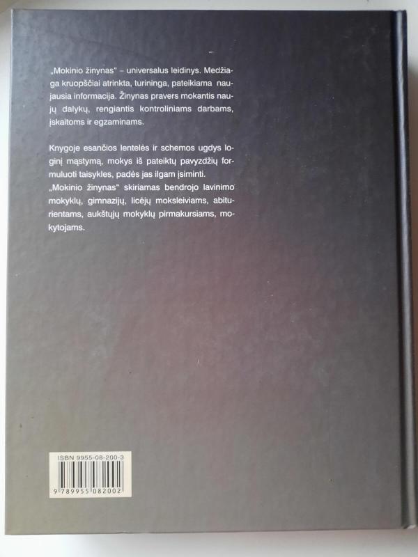 Mokinio žinynas - Autorių Kolektyvas, knyga 2