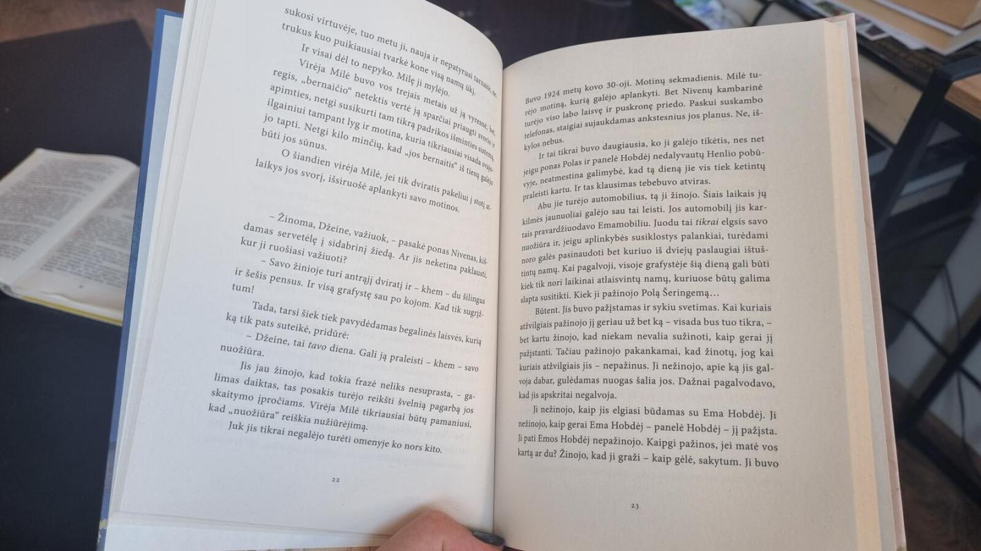 MOTINŲ SEKMADIENIS - Graham Swift, knyga 2