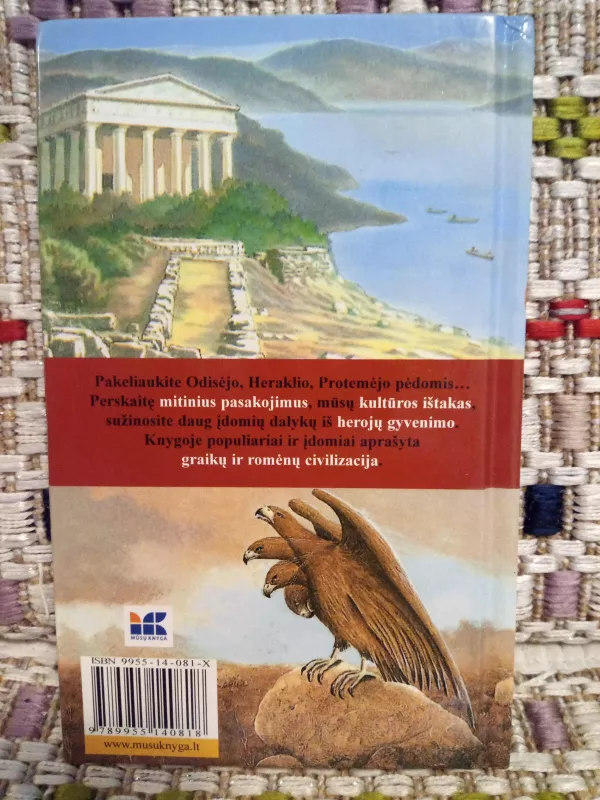 Graikų ir romėnų mitoligija - Laima Račienė, knyga 3