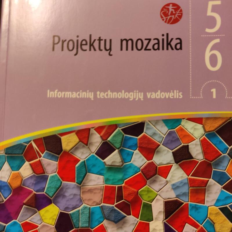 Projektų mozaika V-VI kl. 1 d. informacinių technologijų vadovėlis - Tatjana Balvočienė, Danguolė Jančauskienė, knyga