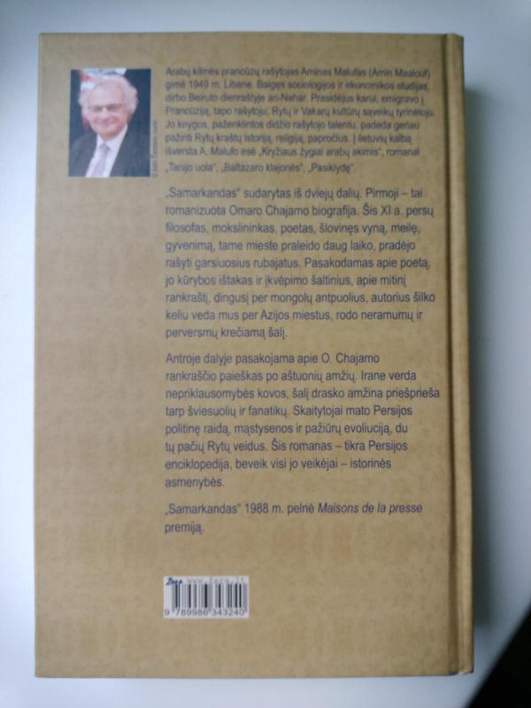 Samarkandas - Amin Maalouf, knyga 3