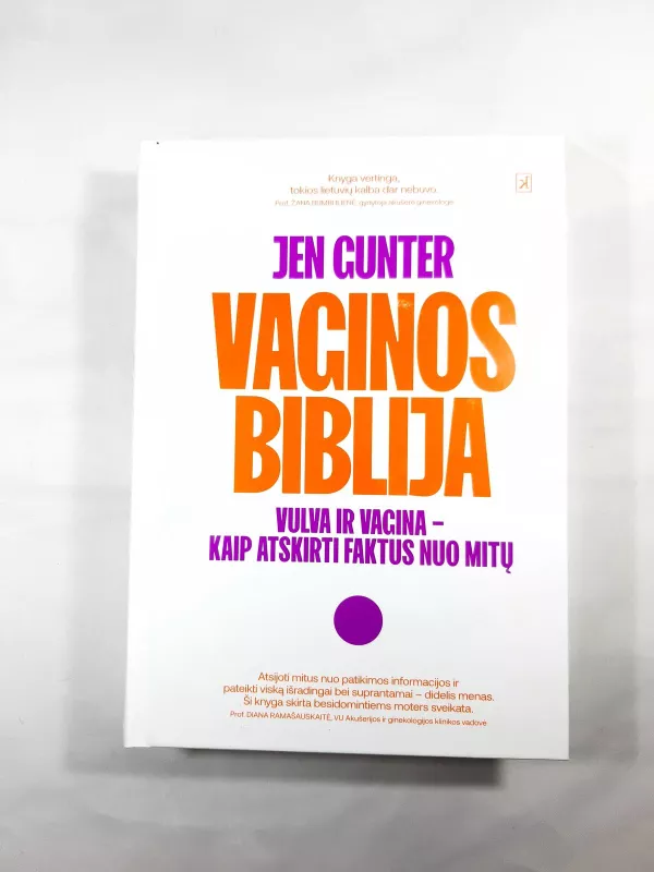 Vaginos biblija - Jen Gunter, knyga 2