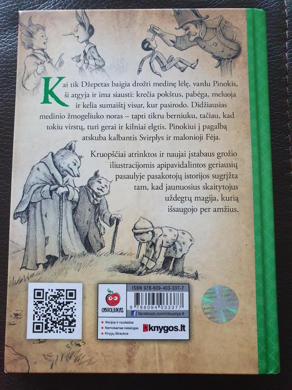 Pinokis.Mažoji klasika - Tania Zamorsky, knyga 5