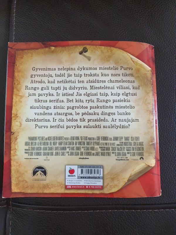 Rango. Naujasis miestelio šerifas - Annie Auerbach, knyga 5