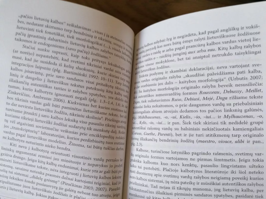 Svetimų tikrinių vardų rašymas - Vytautas Ambrazas, knyga 3