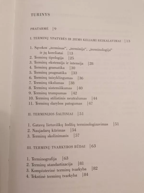 "Lietuvių terminologija: teorijos ir tvarkybos metmenys" - Kazimieras Gaivenis, knyga 5