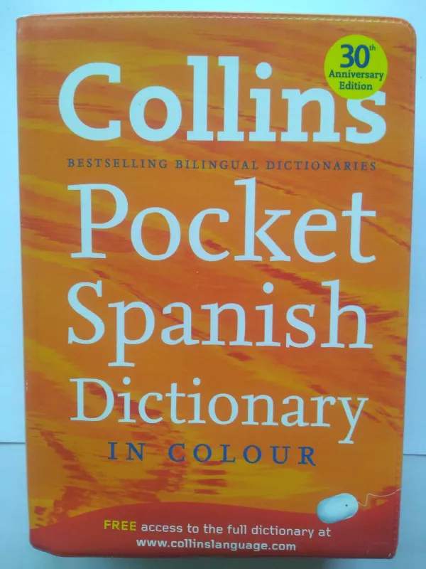 Collins Picket Spanish Dictionary - Colins Harper, knyga 3