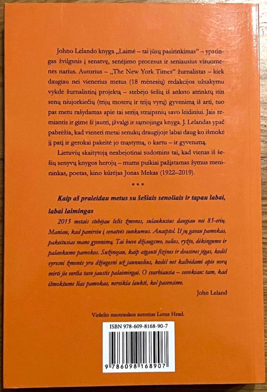 Laimė tai jūsų pasirinkimas - John Leland, knyga 3