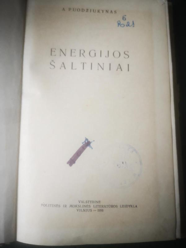 Energijos šaltiniai - Antanas Puodžiukynas, knyga 4
