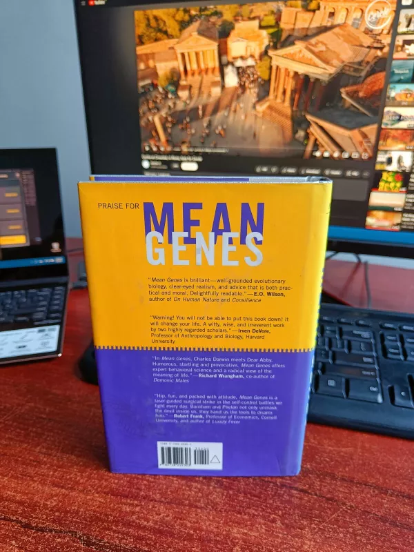Mean Genes: From Sex to Money to Food: Taming Our Primal Instincts - Terry Burnham, knyga 4