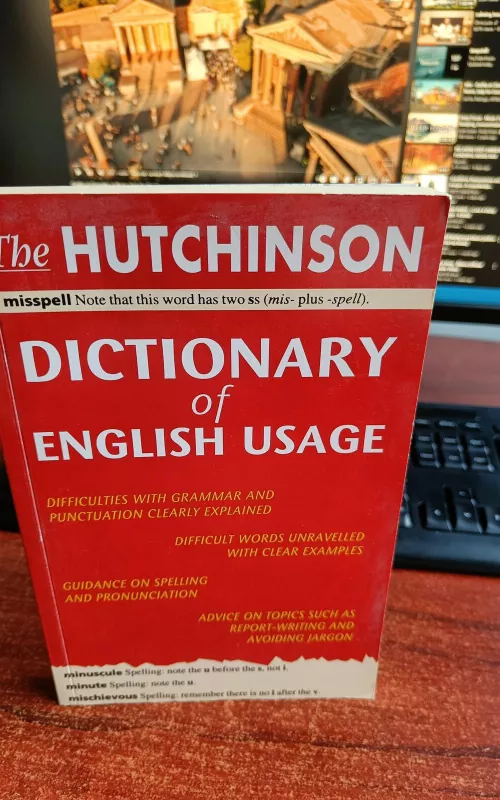 The Hutchinson Concise Dictionary of English Usage (Helicon language) - Hutchinson The, knyga 2