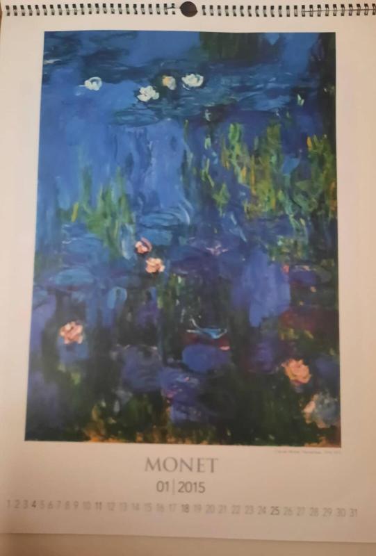 MONET to KLEE - 2015 m. kalendorius - Autorių Kolektyvas, knyga 3