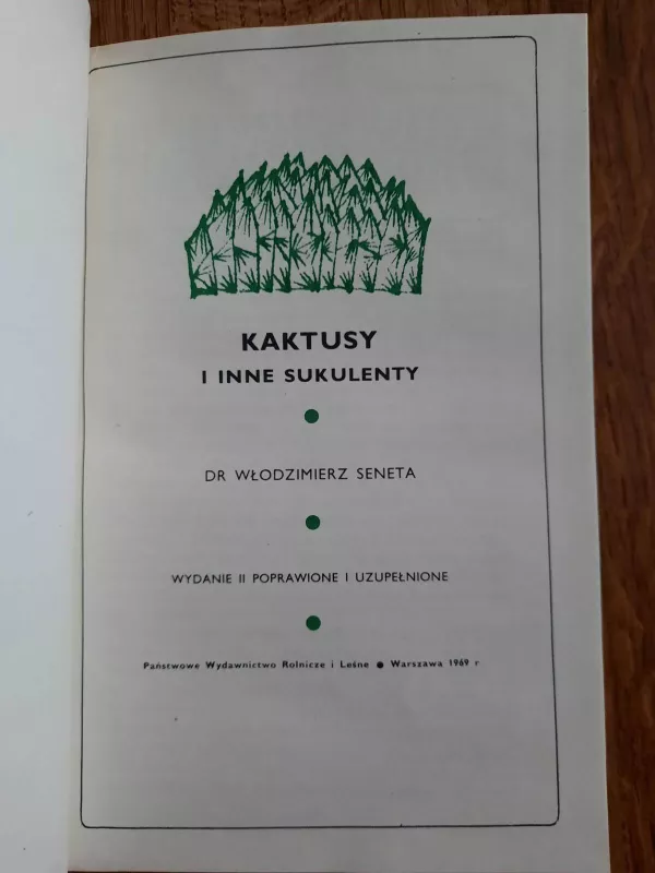 Kaktusy - W. Seneta, knyga 4