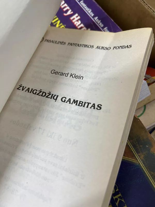 Žvaigždžių Gambitas - Gerard Klein, knyga