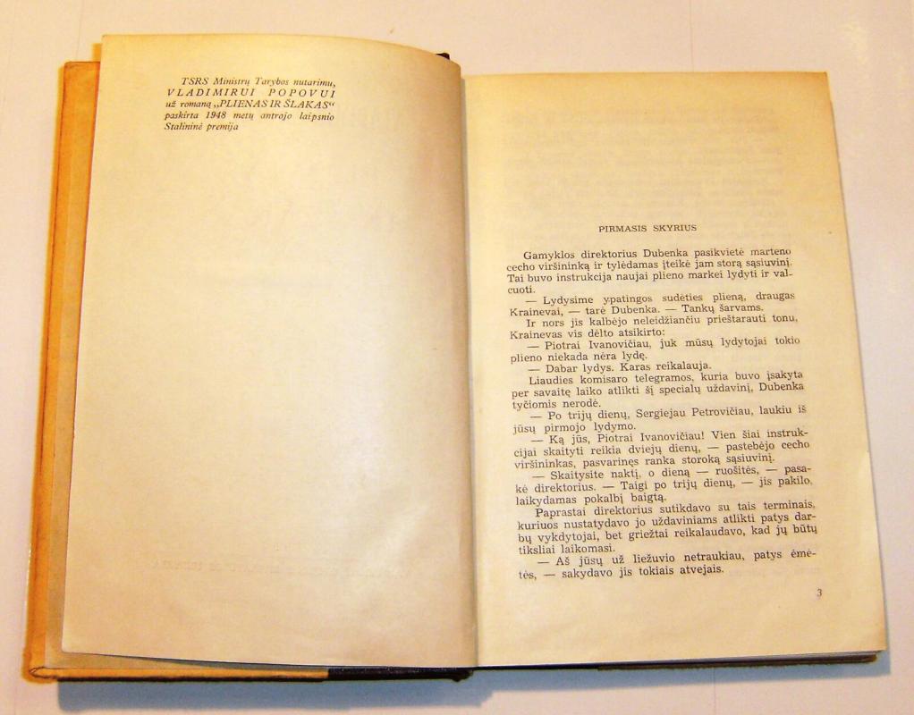 Plienas ir šlakas - Vladimiras Popovas, knyga 5