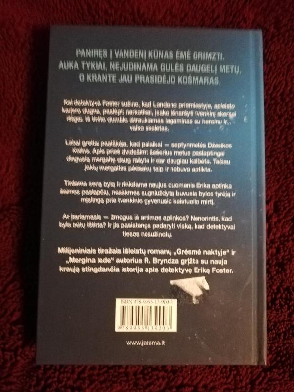 Tamsus vanduo - Robert Bryndza, knyga 2