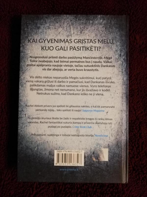 Nužudyk mane dar kartą - Rachel Abbott, knyga 3