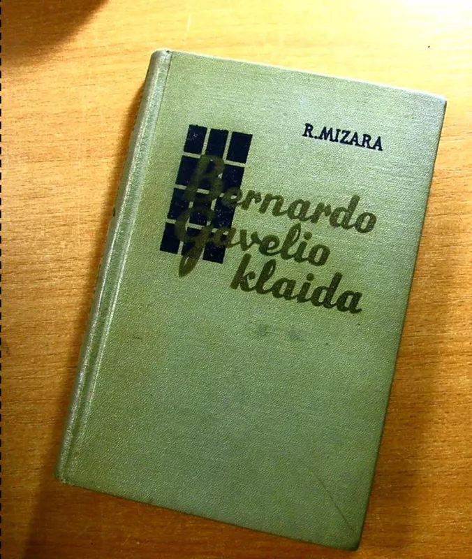 Bernardo Gavelio klaida - Rojus Mizara, knyga
