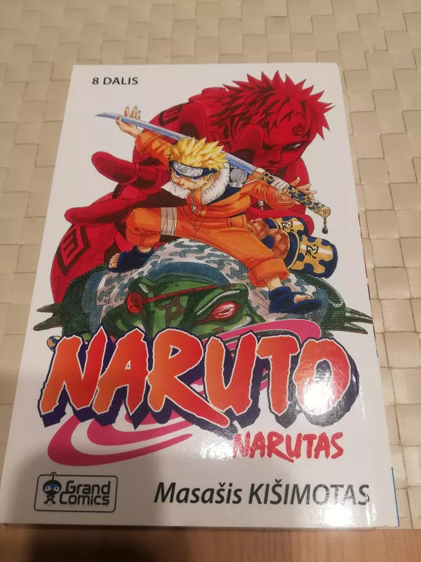 Naruto 8 dalis - Masašis Kišimotas, knyga