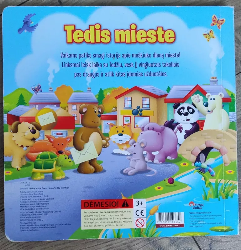 Tedis mieste - Tom James, knyga 3