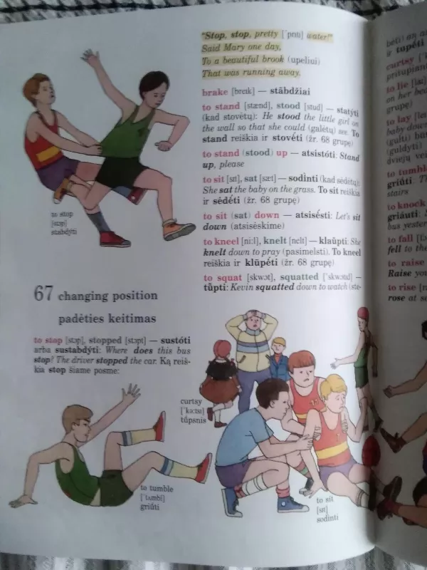 the english - lithuanian picture dictionary for children - G. Kirvaitis, A.  Šurnaitė, knyga 3