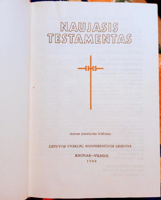 Naujasis testamentas - Autorių Kolektyvas, knyga 5