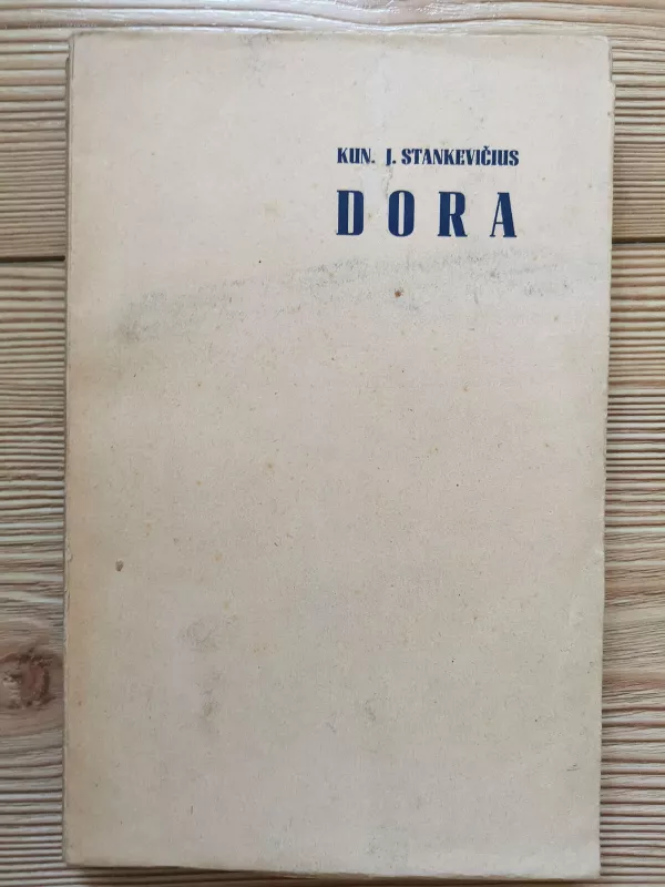 Dora - J. Stankevičius, knyga