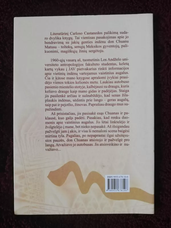 Don Chuano mokymas - Carlos Castaneda, knyga