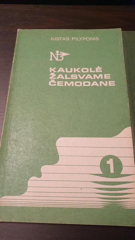 Kaukolė žalsvame čemodane (2 dalys) - Justas Pilyponis, knyga 3