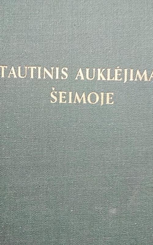 Tautinis auklėjimas šeimoje - Vaclovas Čižiūnas, knyga