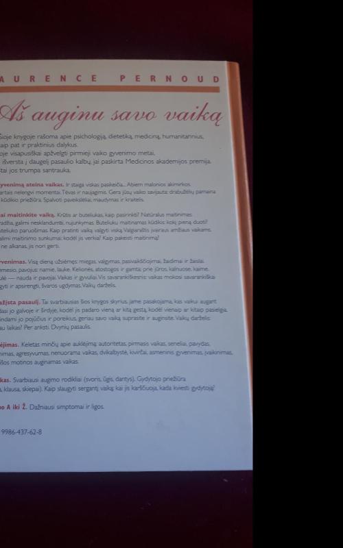 Aš auginu savo vaiką - Laurence Pernoud, knyga 2