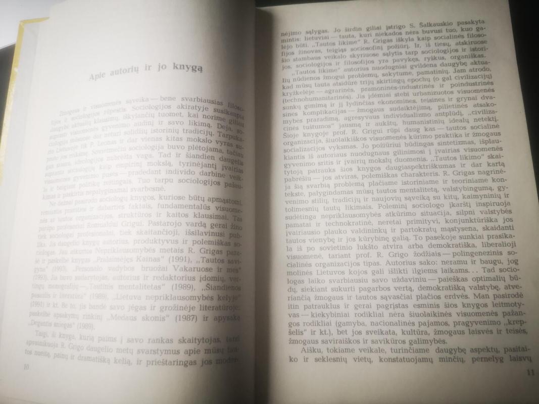 Tautos likimas - Romualdas Grigas, knyga 2