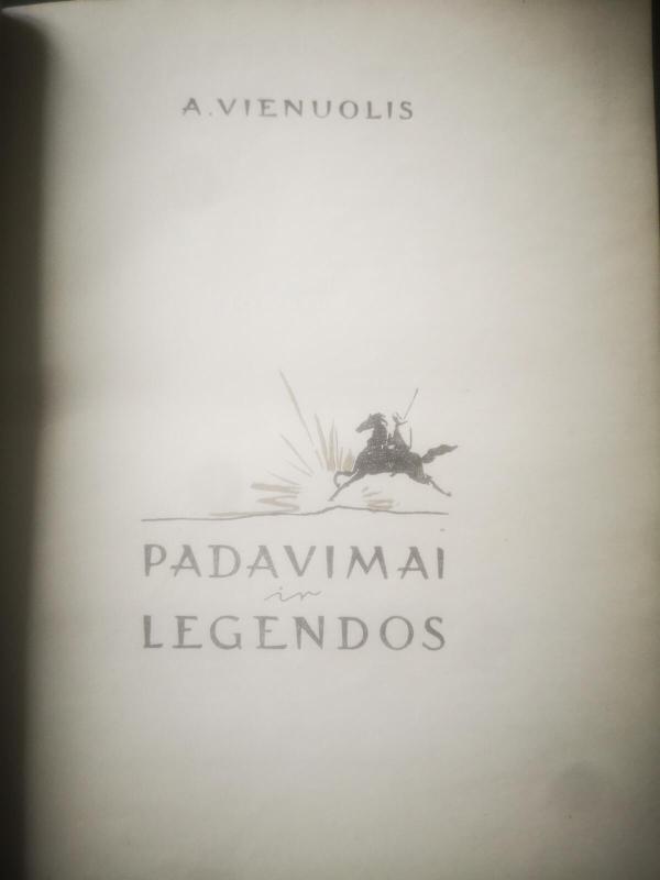 Padavimai ir legendos - A. Vienuolis, knyga 3