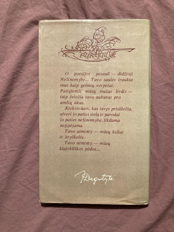 Neužpūsk pienės pūko - Janina Degutytė, knyga 2