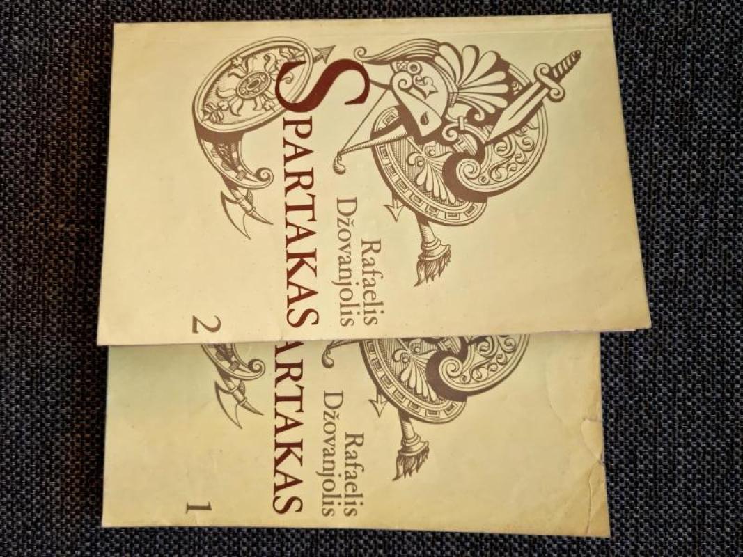 Spartakas (I ir II dalys) - Rafaelis Džovanjolis, knyga 3