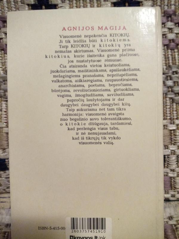 Agnijos magija - Jurga Ivanauskaitė, knyga 3